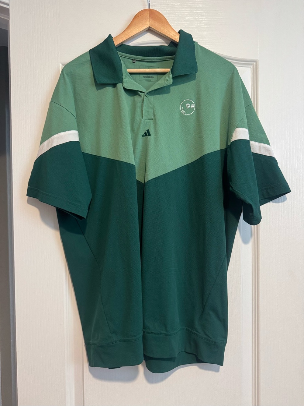 Malbon Golf x adidas Men’s Polo- Large
